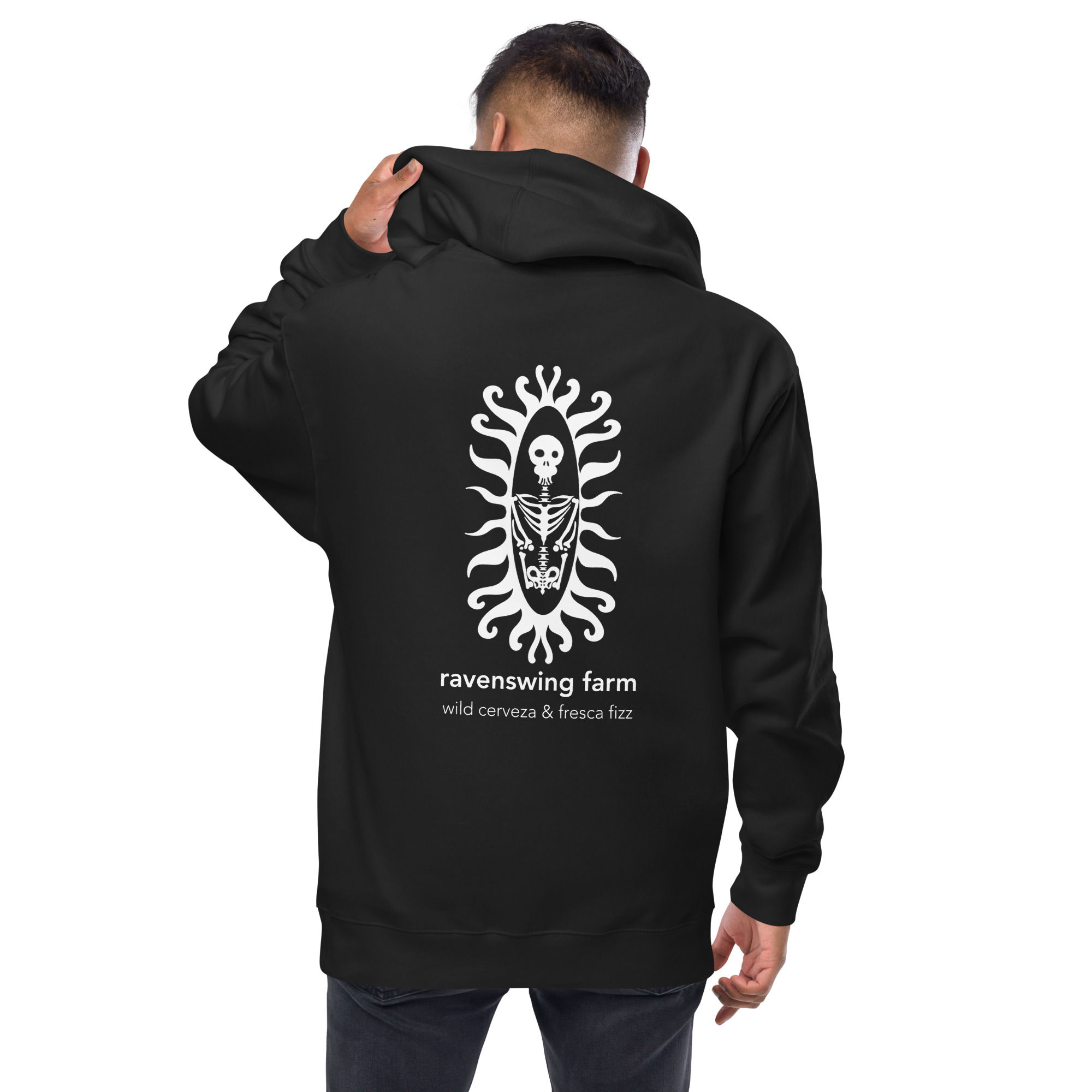 Skeleton Zip Up Hoodie
