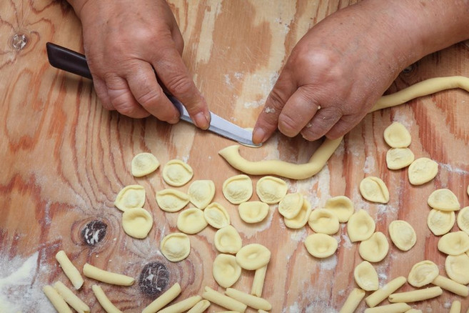 Hand-made pasta Masterclass puglia salento