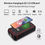 Thumbnail: Car Jump Starter 12000 mah With Wireless charging Platform&USB port charger