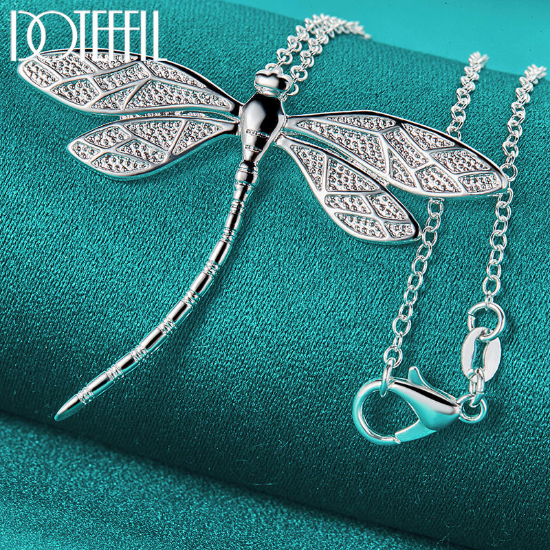 Dragonfly Pendant Necklace