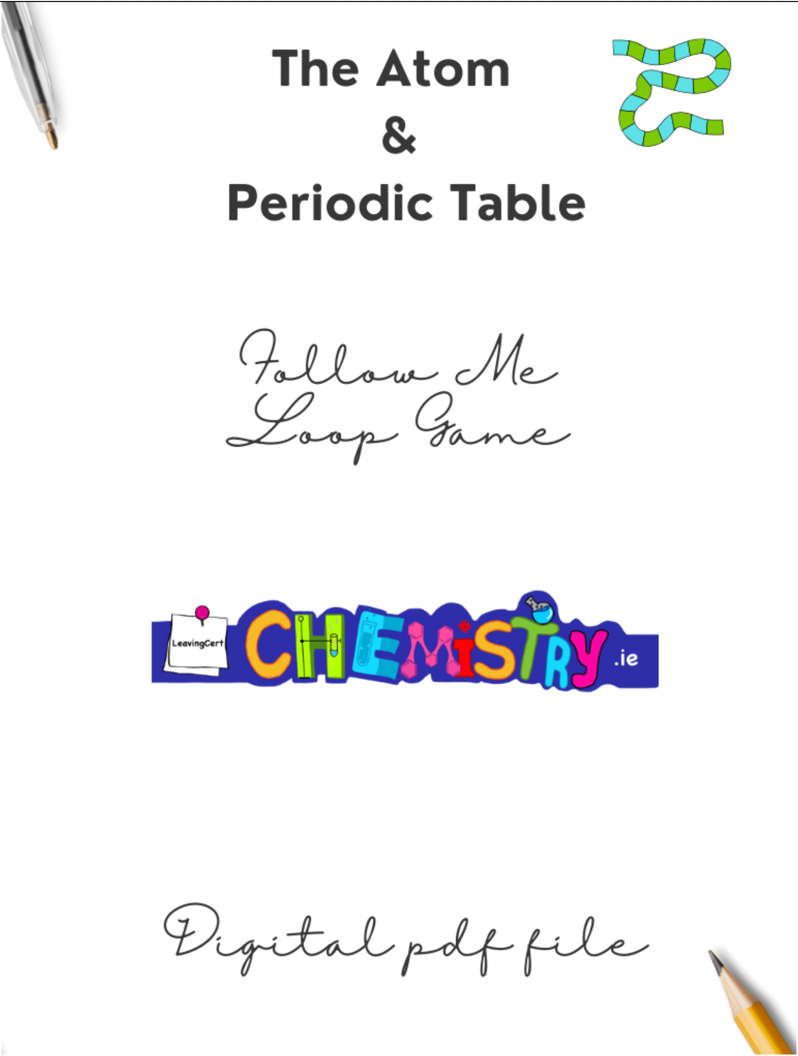 The Atom + Periodic Table: Q+A Loop Game