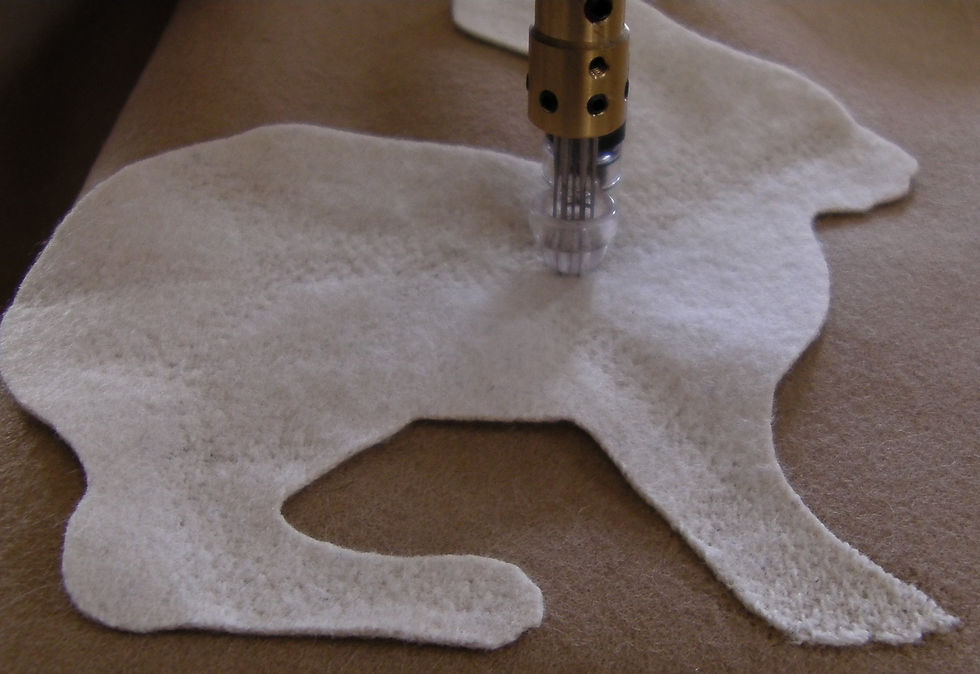 Thumbnail: Machine Needle Felting  "Timeless Collection"