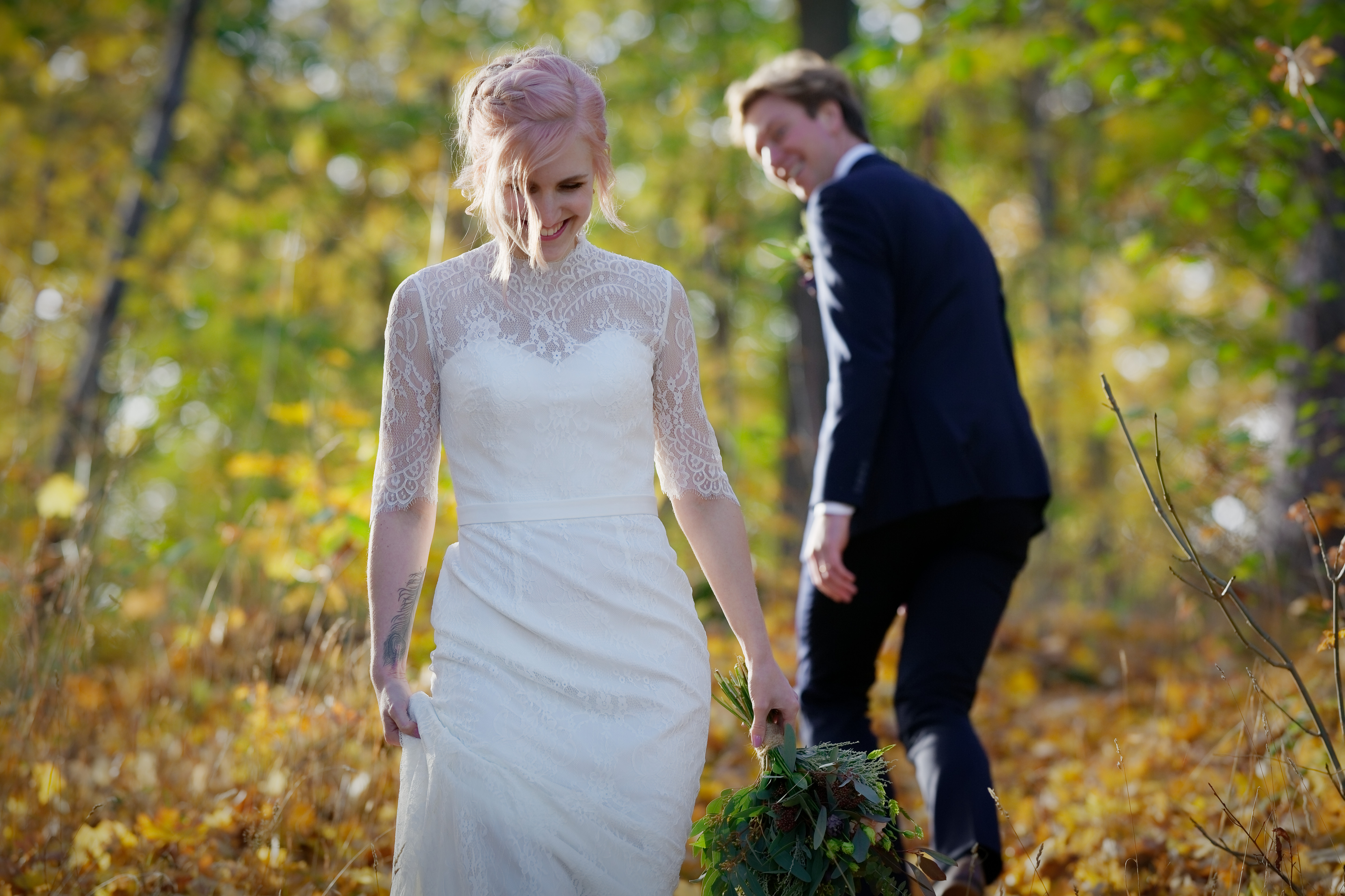 Bröllopsporträtt 4 - Ellen och Jakob