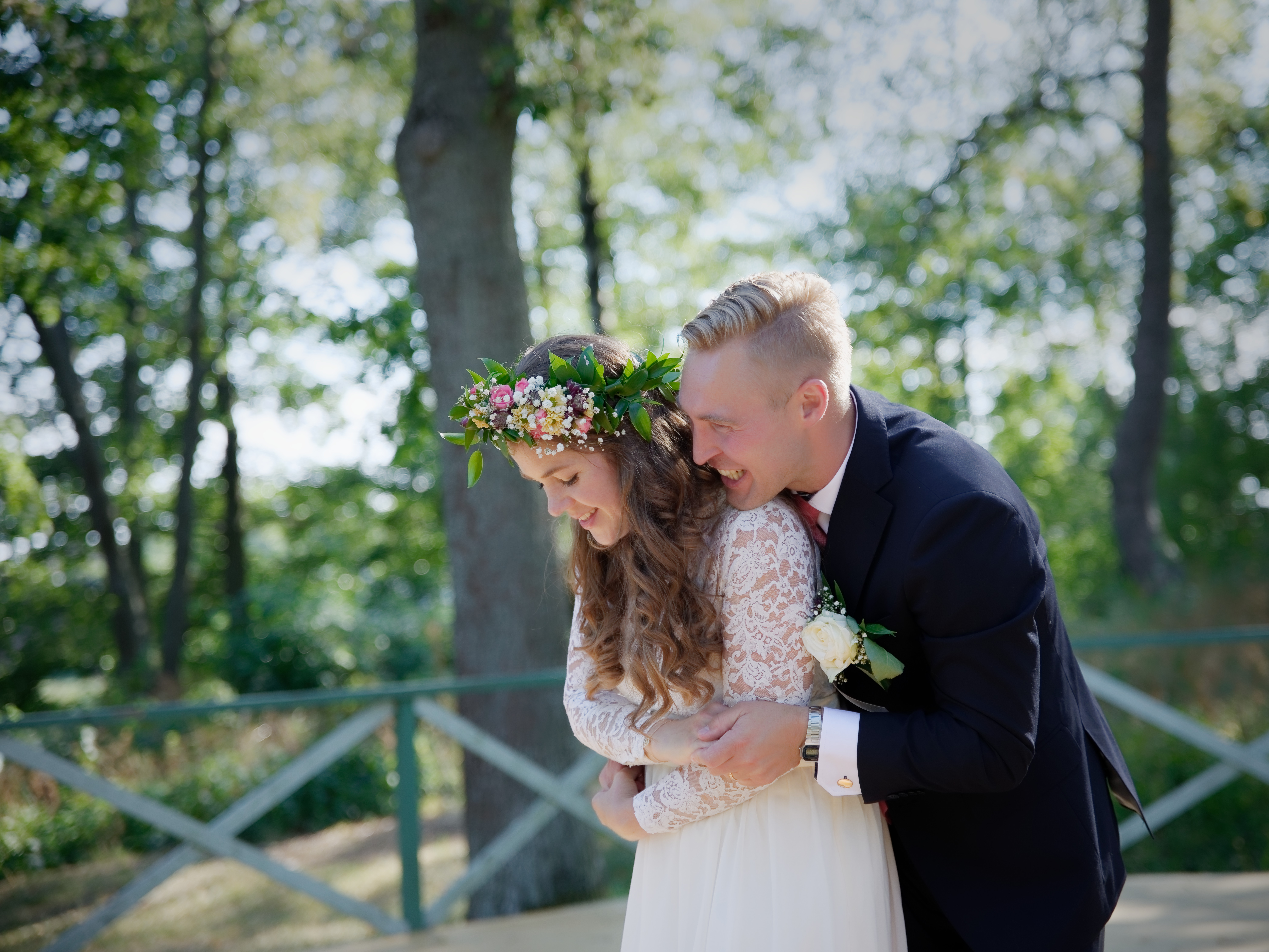Marcus & Micaela, bröllopsporträtt 3