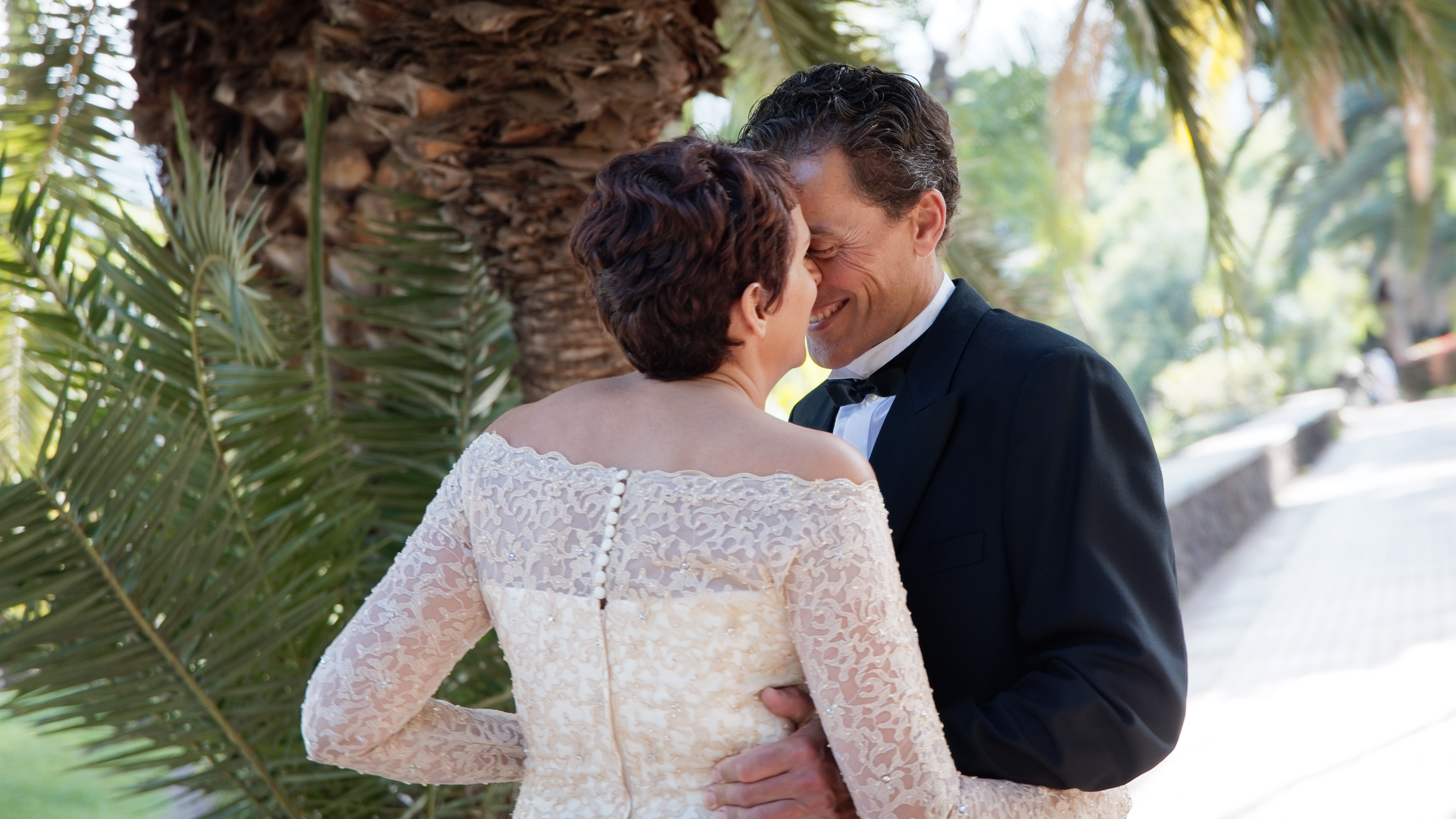 Wedding portrait: In Taoro park,