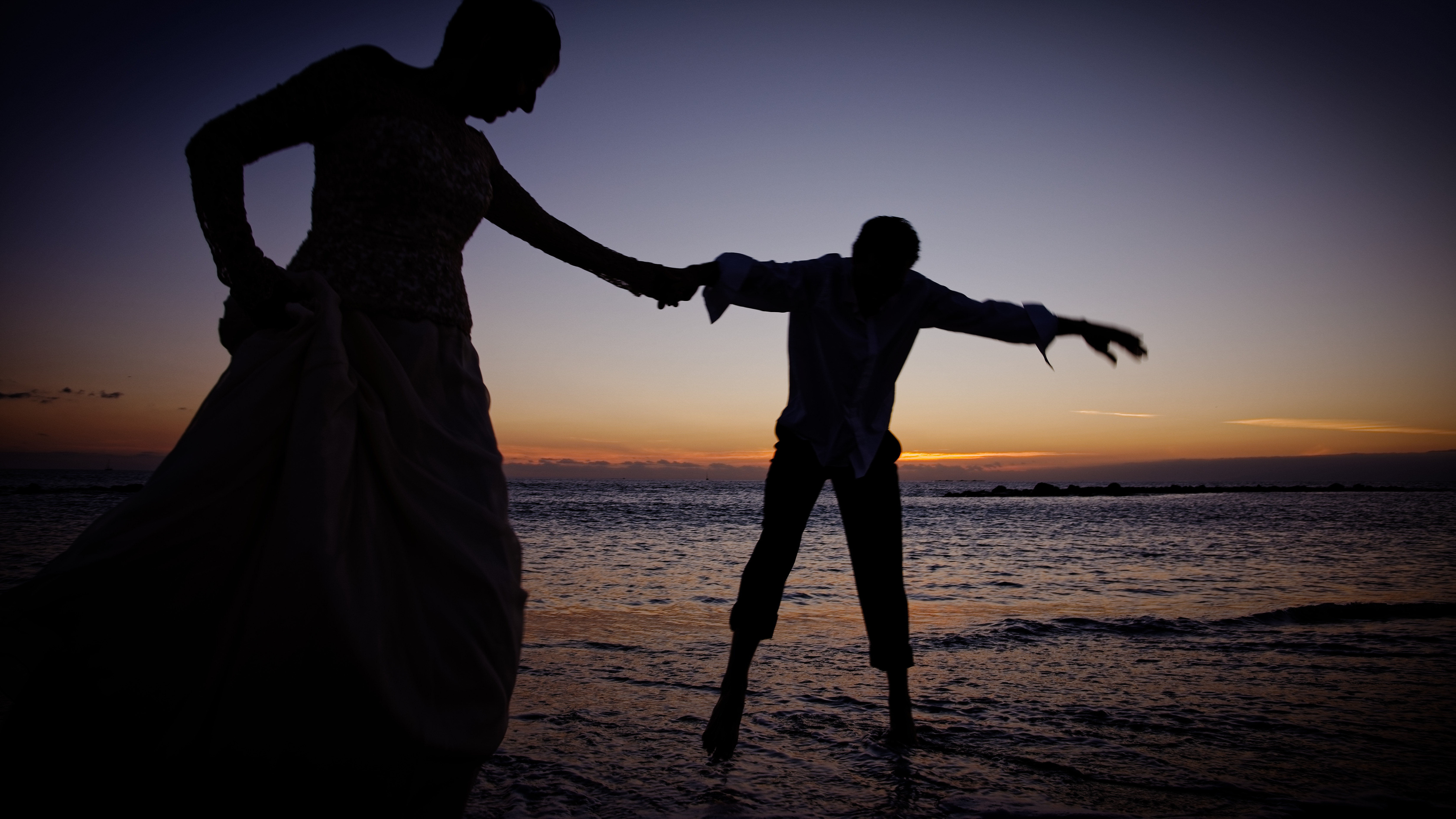 Wedding portrait: Simon got wet