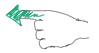 Pointing body language - nonverbal communication