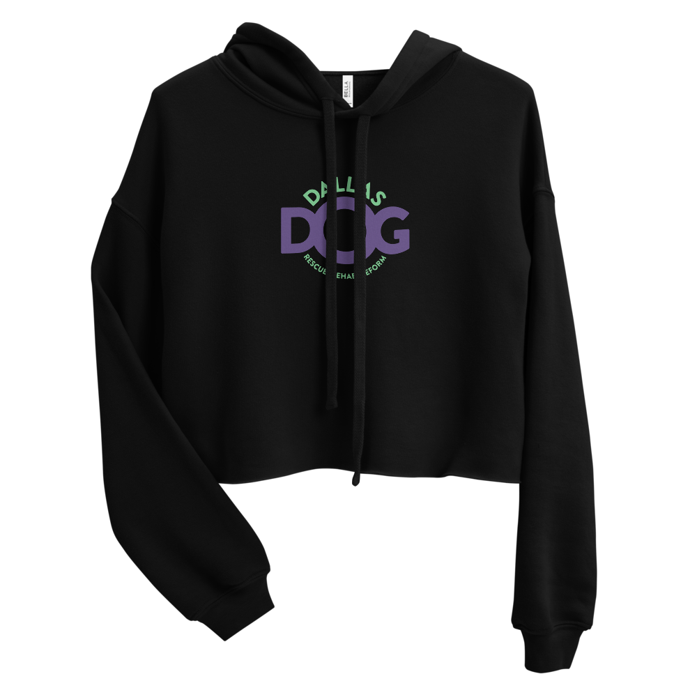 Dallas Dog Crop Hoodie