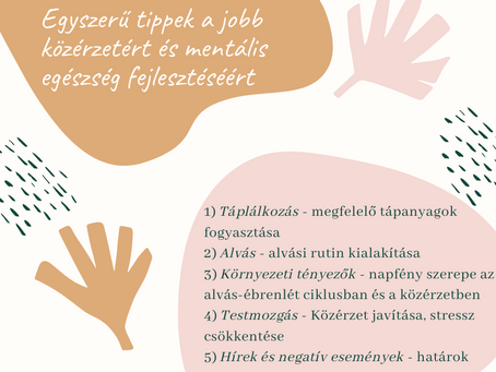 Egyszerű tippek a jobb közérzetért és a mentális egészség fejlesztéséért