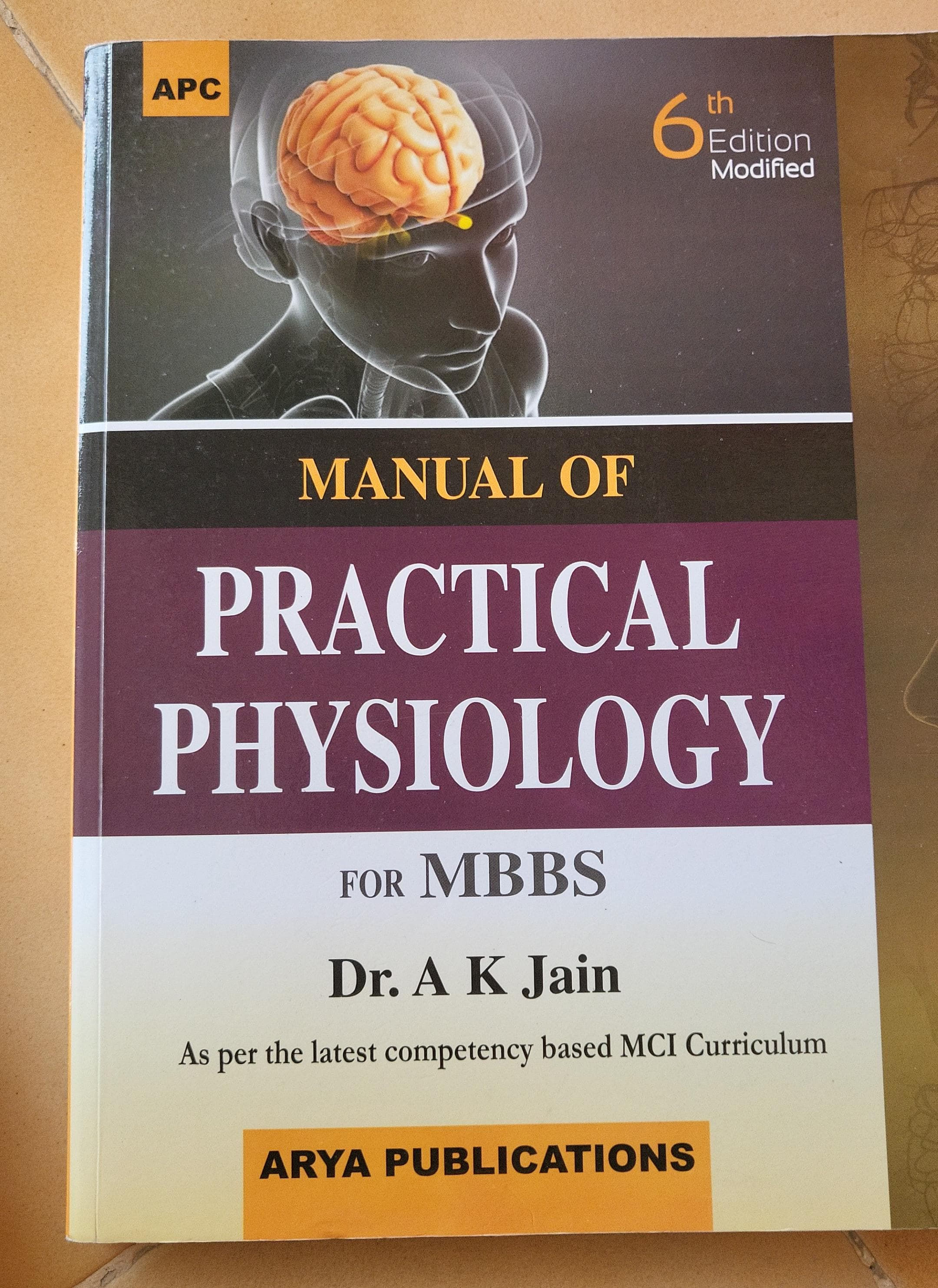 PHYSIOLOGY - AK JAIN (PRACTICAL MANUAL)