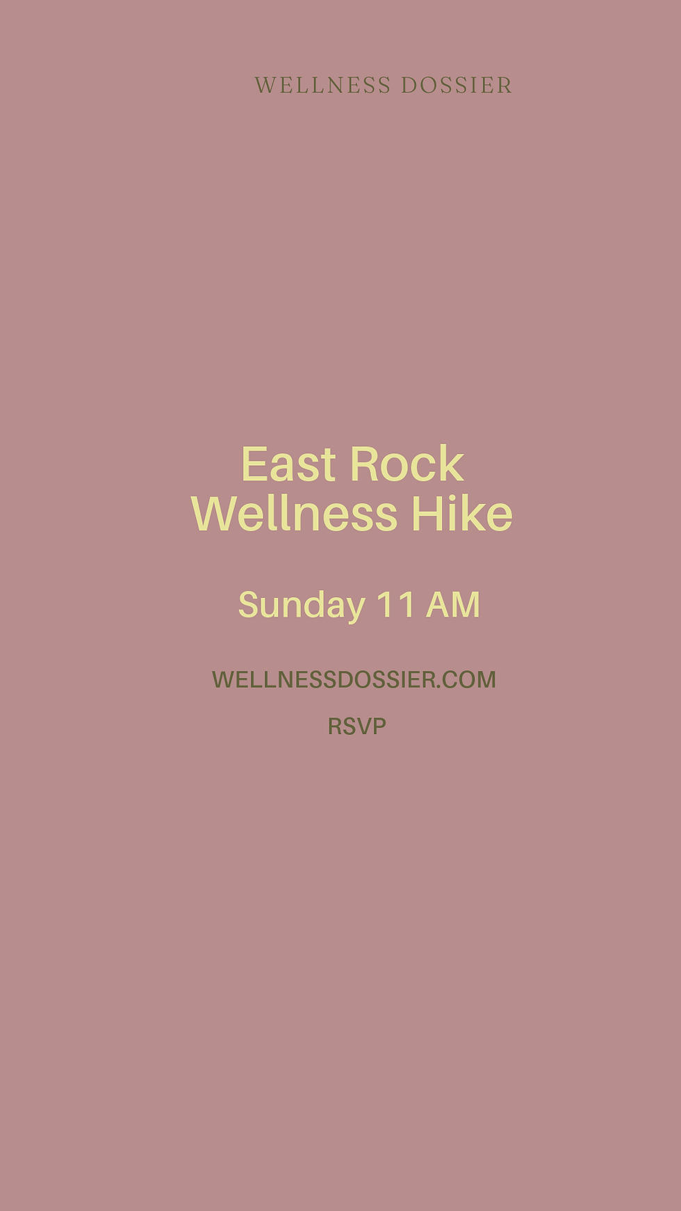 Wellness Hike