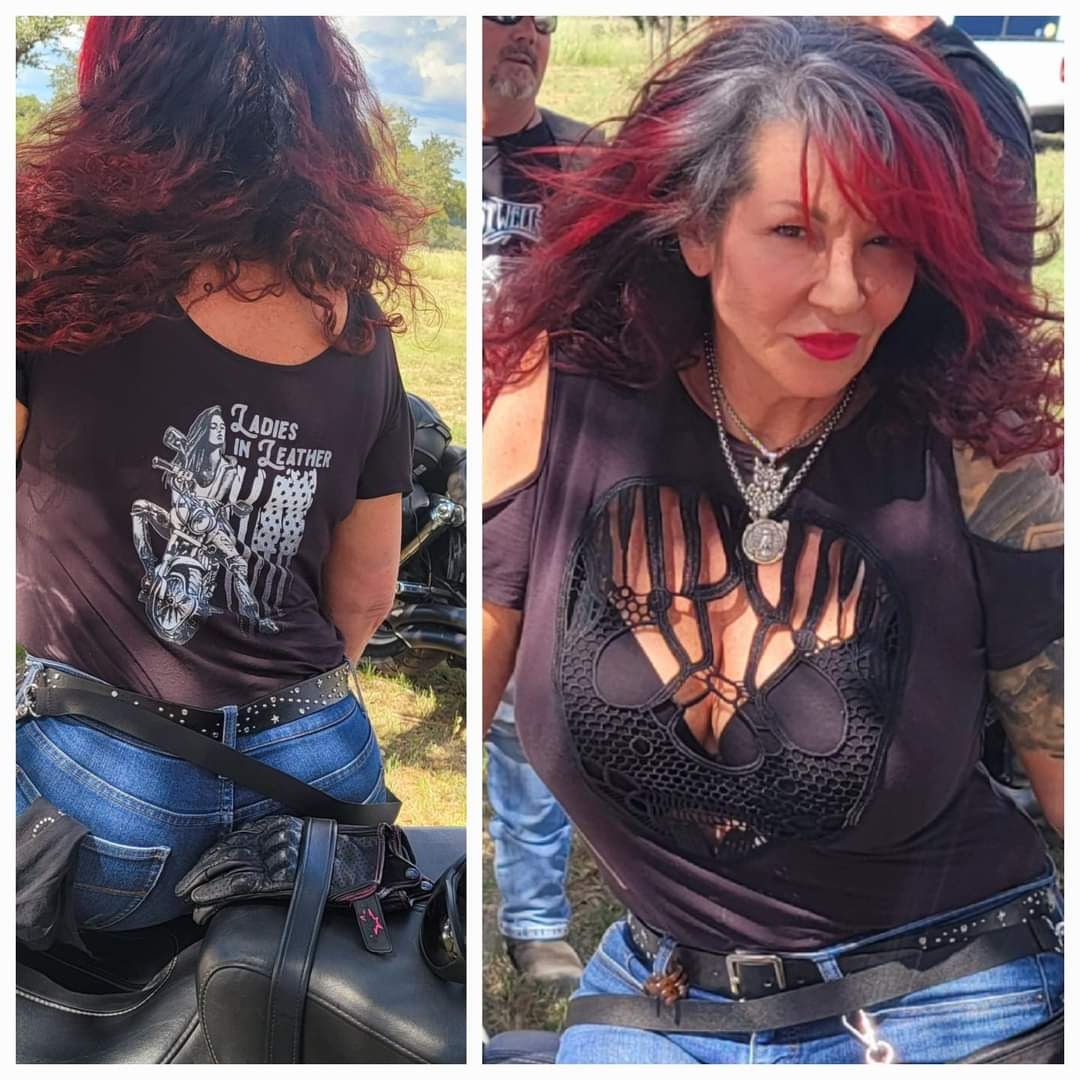 LiL Skull Back (or Front) Cold Shoulder Tee