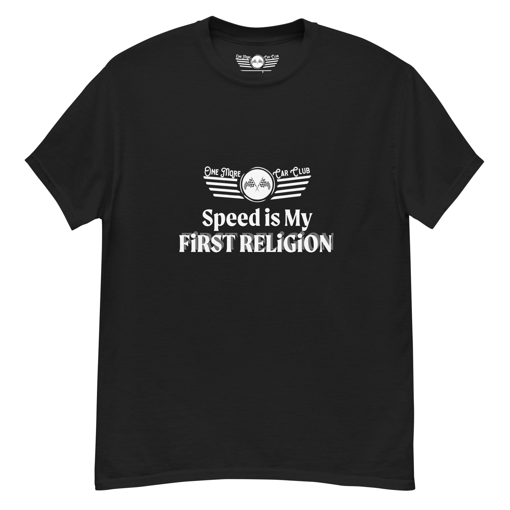 First Religion (Dark) - Club Slogan T-Shirt