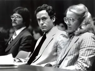 Ted Bundy trial era photograph — criminal psychology analysis of escapes and Chi Omega trial by The Crime Ledger