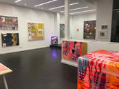 Gemälde von Suscha Korte aus der Ausstellung sister act in der Galerie RAINER GRÖSCHL / Edition Berlin