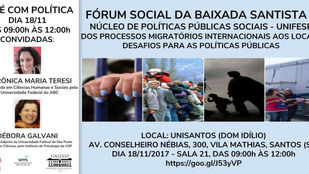 Café com Política: Migrações Internacionais e Locais...