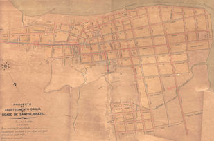 Mapas históricos de Santos/SP