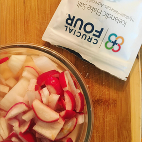 Quick Pickle Onion + Radish