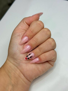 reindeer christmas nails