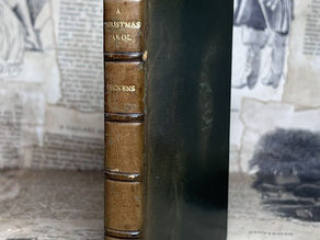A Christmas Carol - Charles Dickens 1843 FIRST EDITION FIRST IMPRESSION STAVE I