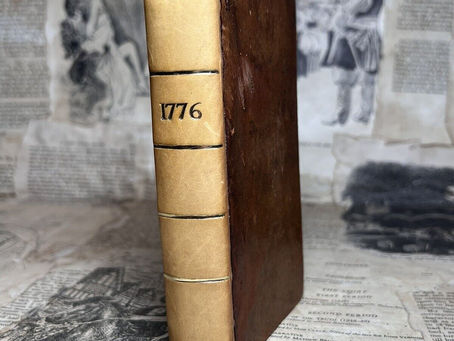 1776 Court & City Register; Gentleman's Complete Annual ALMANAC Americana USA