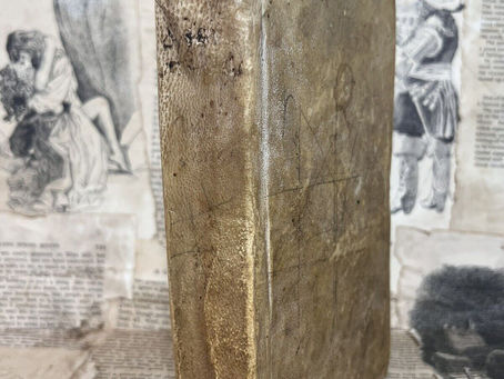 Ovid: Tristium Book 5 & Epistles from Pontus Book 4 VELLUM 1796 Latin Letters