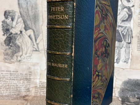 FIRST EDITION Peter Ibbetson 1896 George Du Maurier BAYNTUN Illustrated Romance