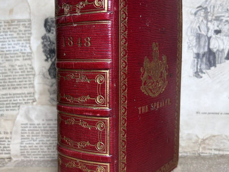 1848 Royal Kalendar & Almanac PARLIAMENT SPEAKER'S PERSONAL COPY Finely Bound
