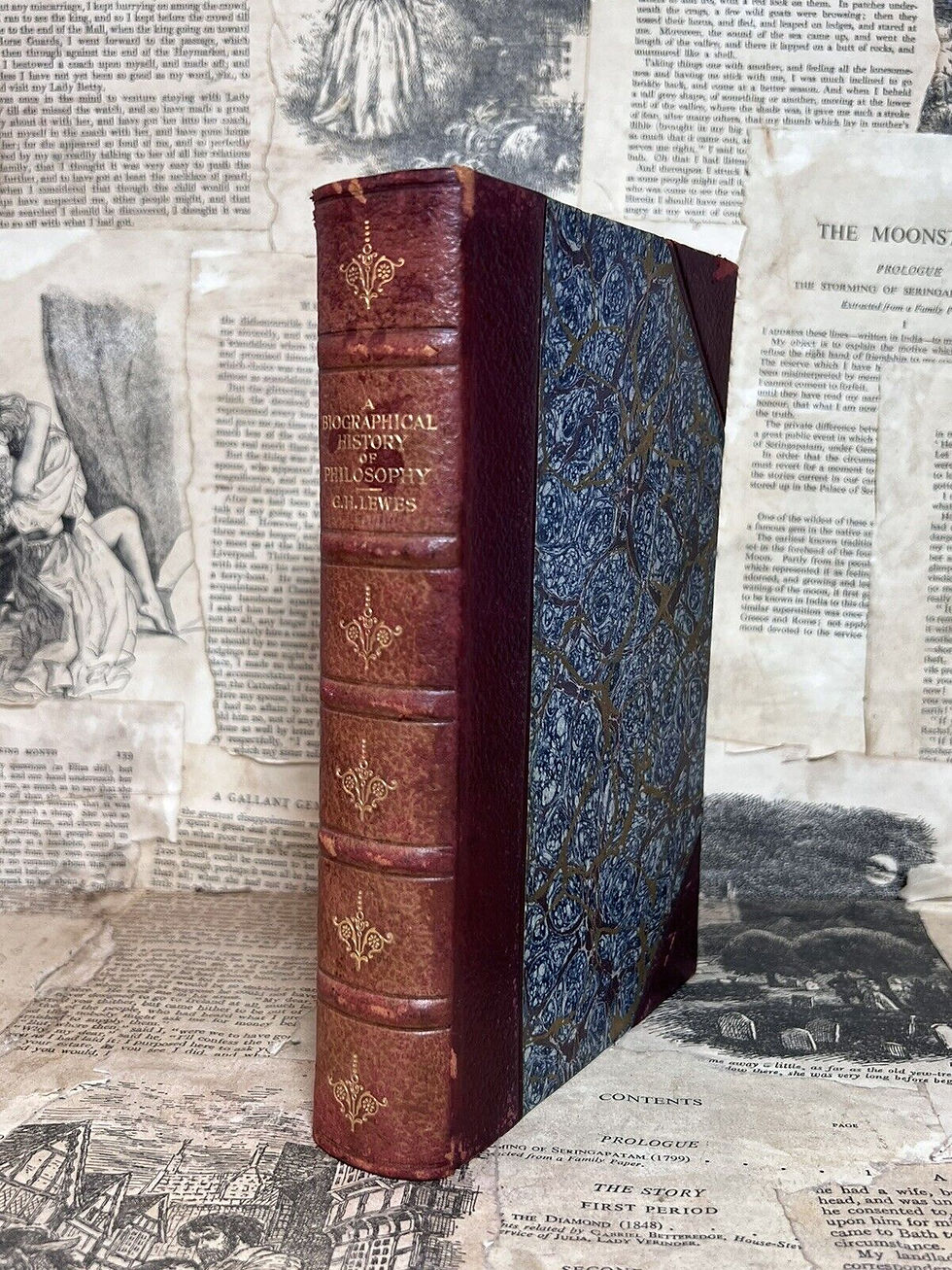 BIOGRAPHICAL HISTORY OF PHILOSOPHY G.H. Lewes Narrative Study c.1890