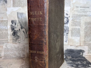 Bleak House - Charles Dickens FIRST EDITION ORIGINAL CLOTH 1853 Very Scarce VGC