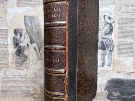 Nicholas Nickleby by Charles Dickens FIRST EDITION 1839 Life & Adventures - Phiz