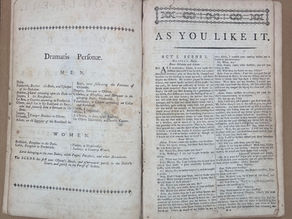 As You Like It: WILLIAM SHAKESPEARE, 1777; A Very Rare Edition in Commerce!