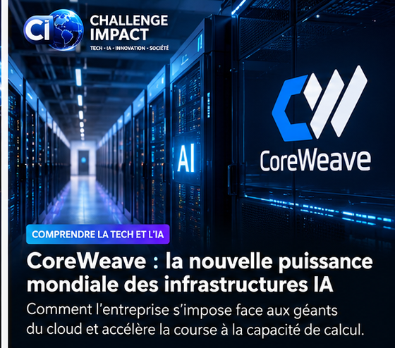 Challenge Impact : CoreWeave et financement des infrastructures IA