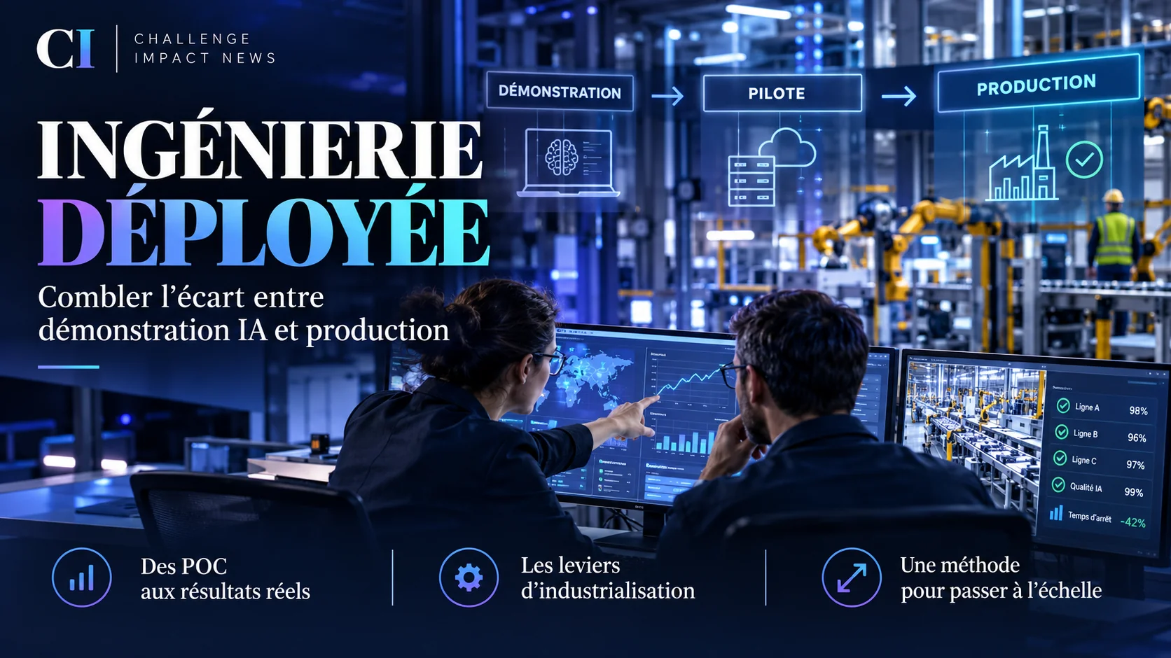 Couverture éditoriale Challenge Impact News : Ingénierie déployée