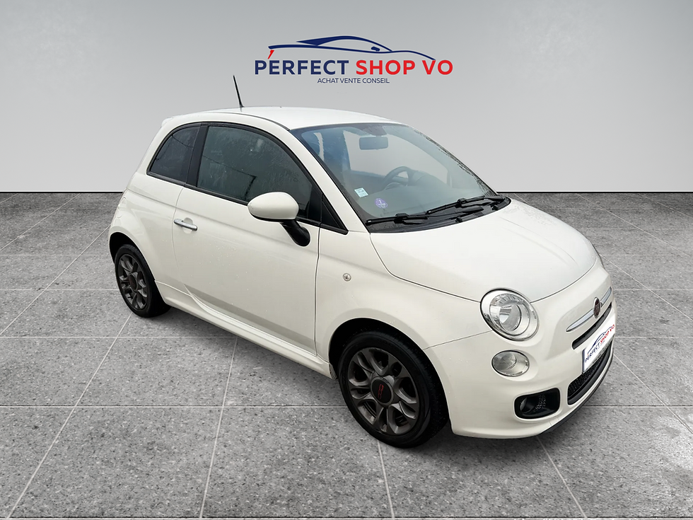 Miniature : FIAT FIAT 500 1.2 69 FINITION S / Pack Sport Exterieur et interieur / Distributi