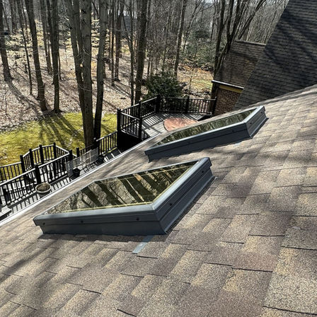 Velux skylight installation in Canton