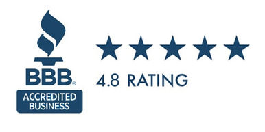 Better Business Bureau: 4.8 Rating out of 5 Stars