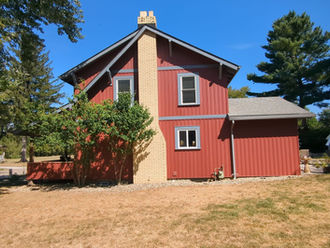 Exteriors Plus vinyl siding installation on home in Medina