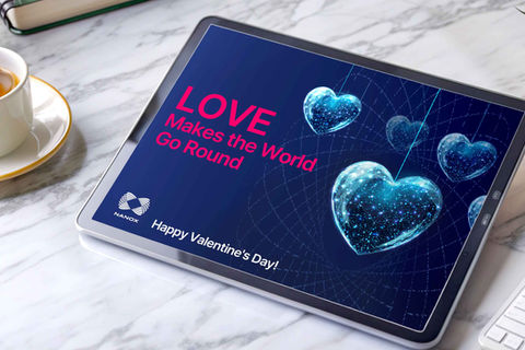  Valentine-Day invitation design for Nanox