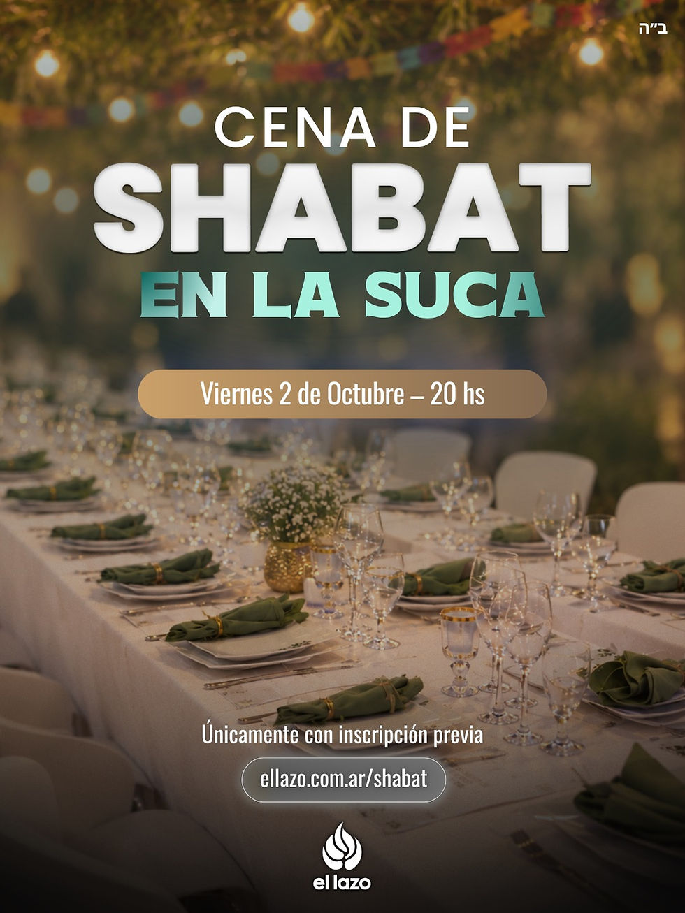 Shabat en la Suca
