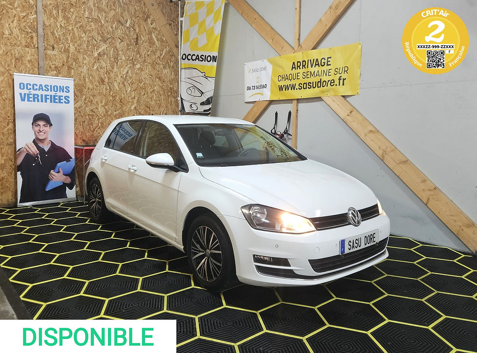 Volkswagen Golf (2016) - 1ère main - 7490€
