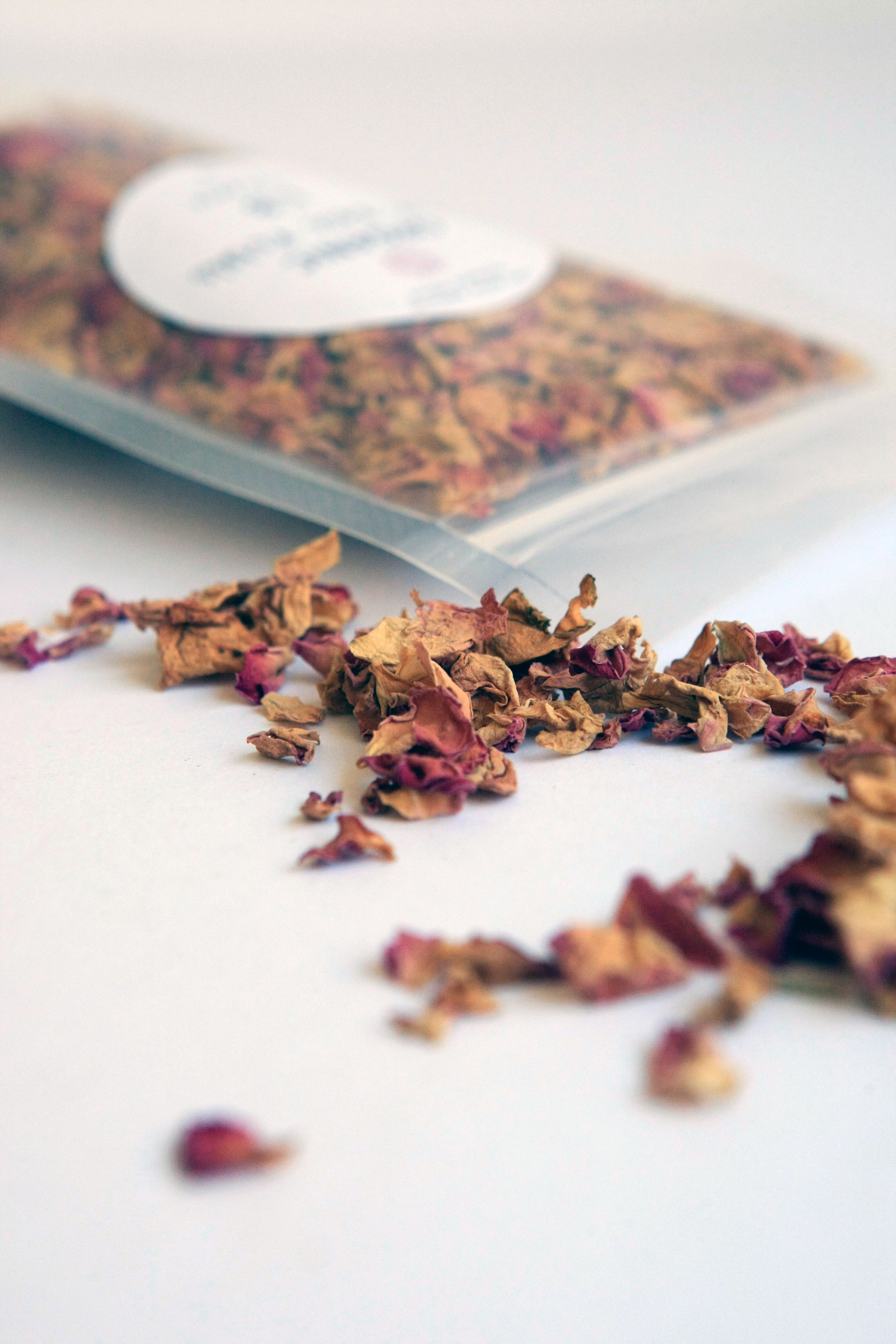 ORGANIC PINK ROSE PETALS