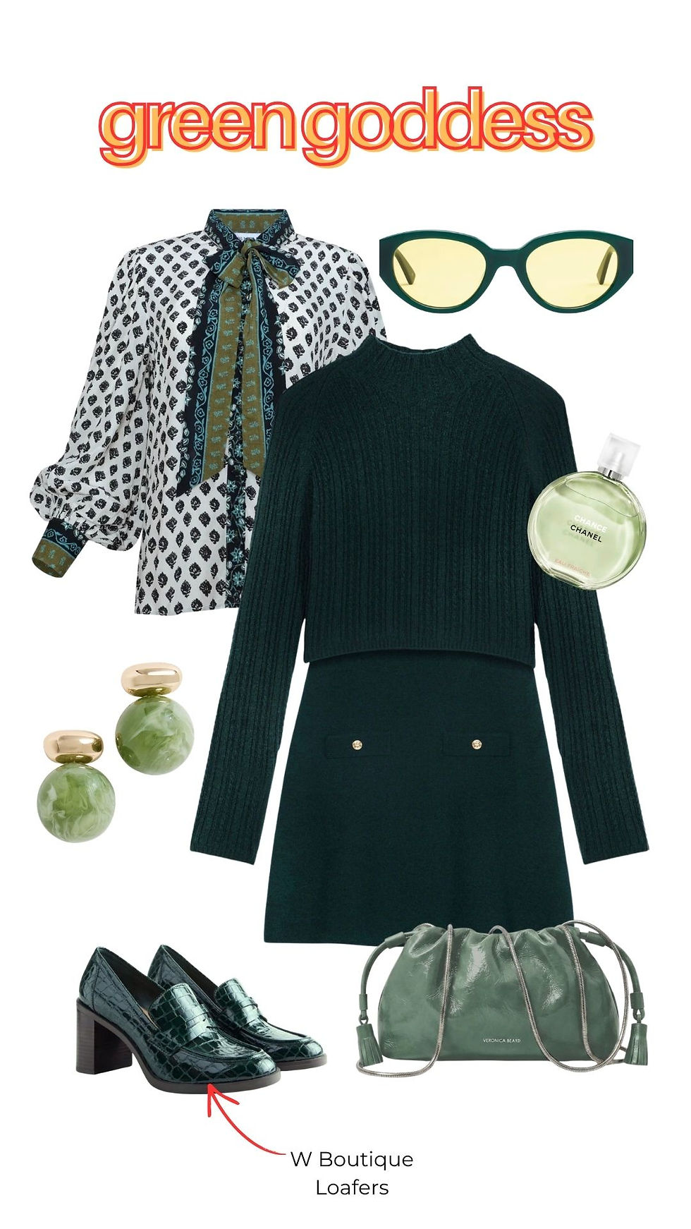 green goddess fall wardrobe