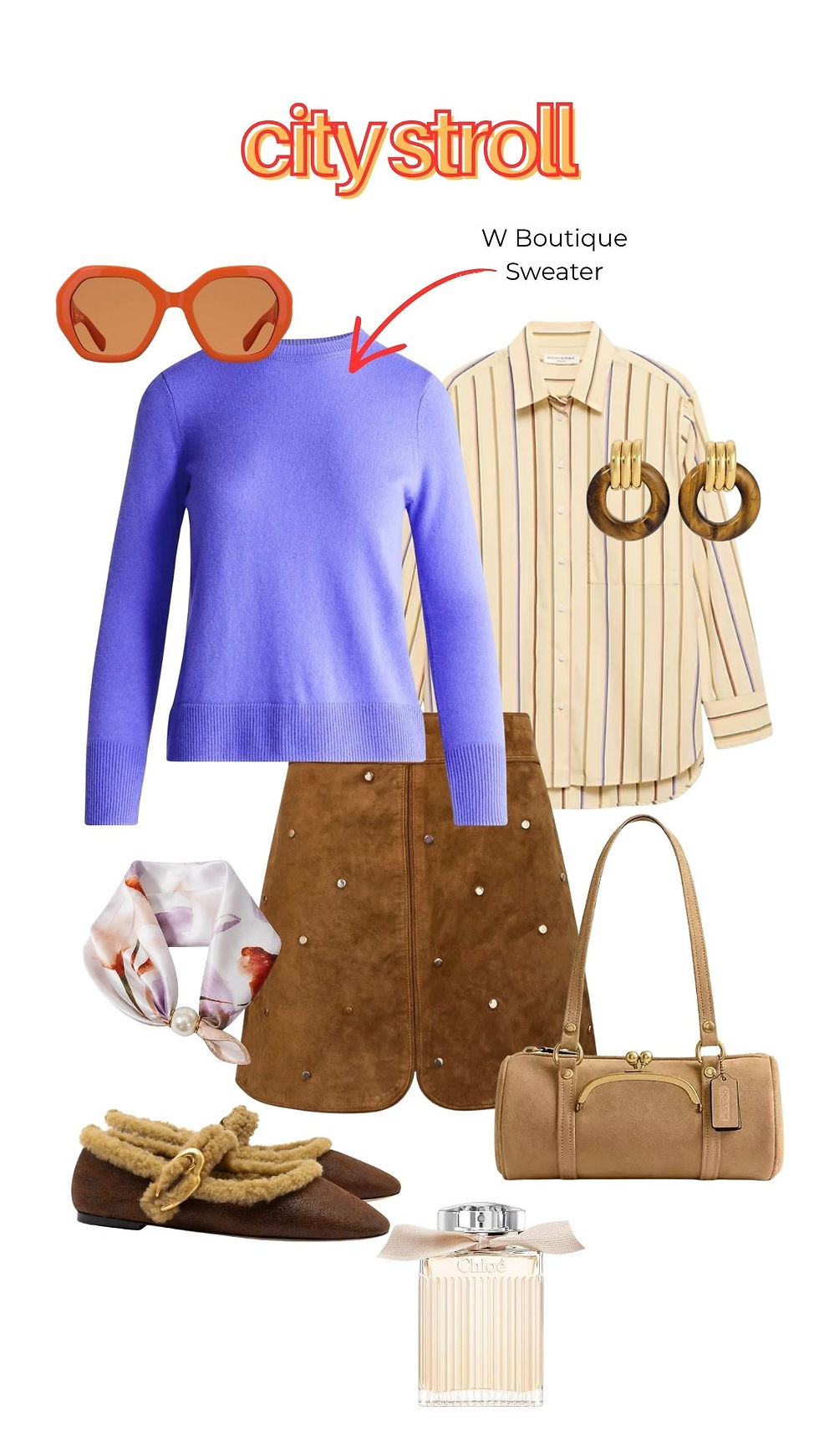 city stroll fall wardrobe