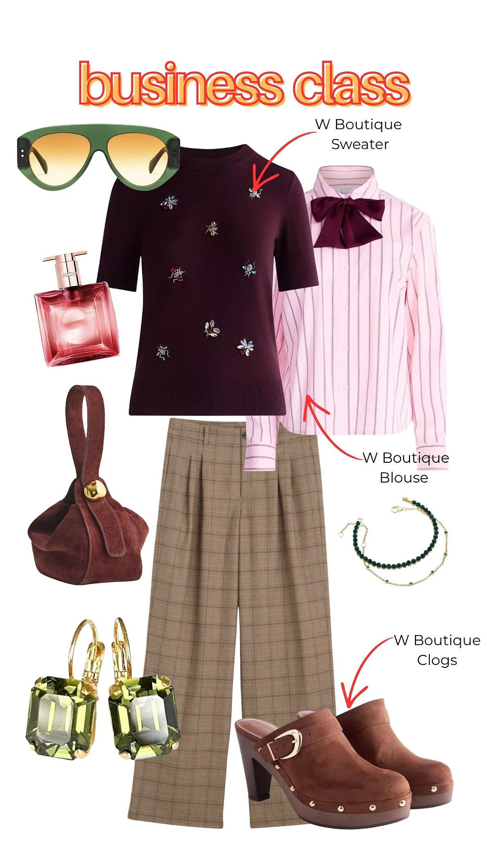 business class fall wardrobe
