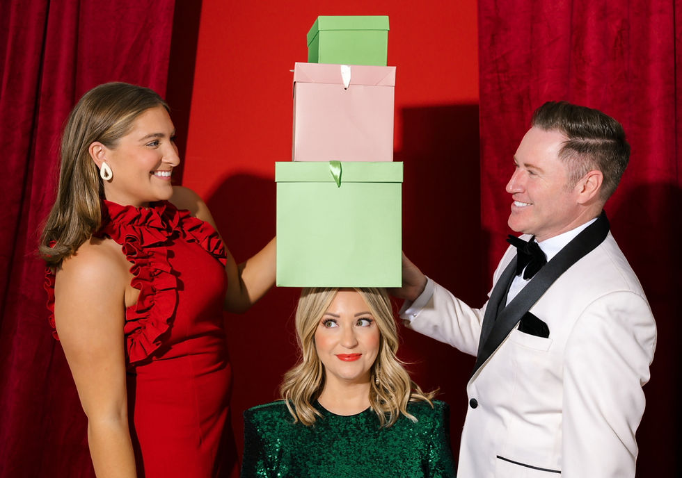 RCL Interiors Team with Christmas gifts