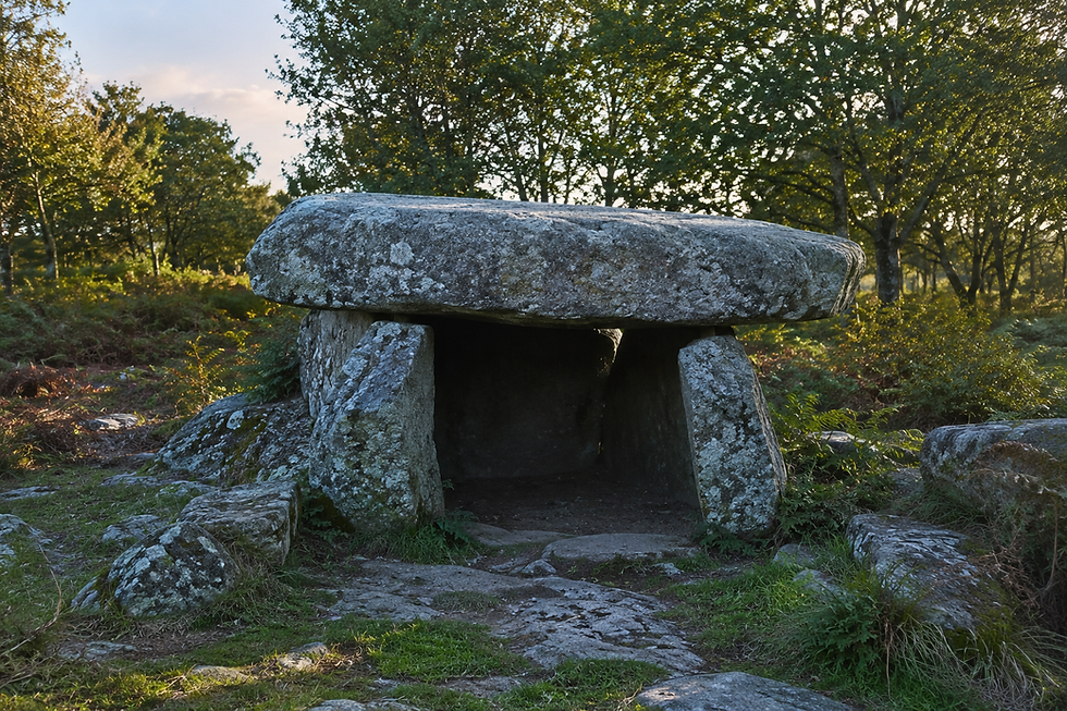 Cloteo: meditación en un dolmen de Ourense y conexión con la memoria ancestral de Galicia