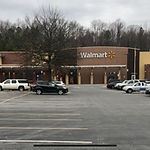 View of the the Front of Walmart Supercenter in Charlottesville