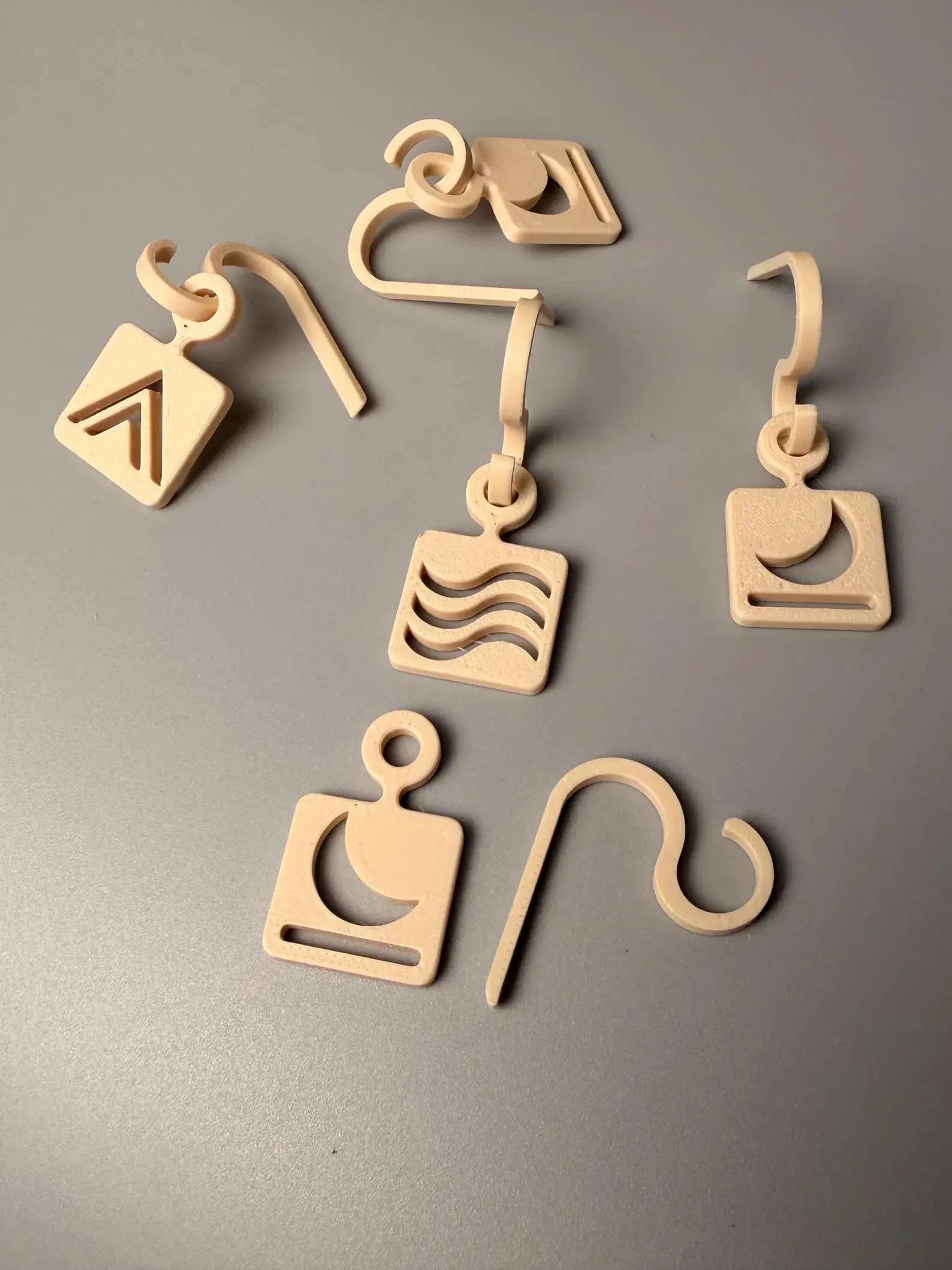 CHARMS for Pots/Planters 3D Printed