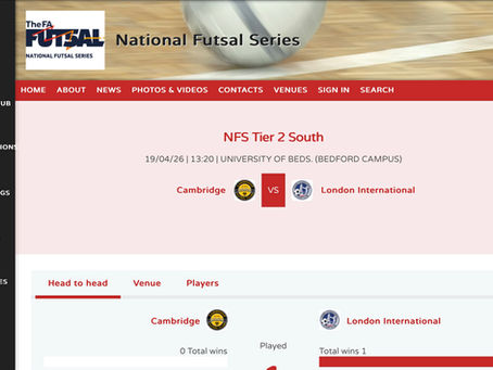 Next Match-@Bedford!